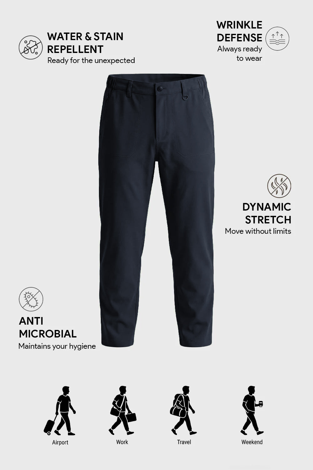 Travel Chinos