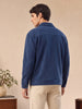 Men’s Regular Fit Knitted Suede Shacket