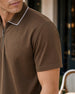 Zip Collar Polo T-Shirt
