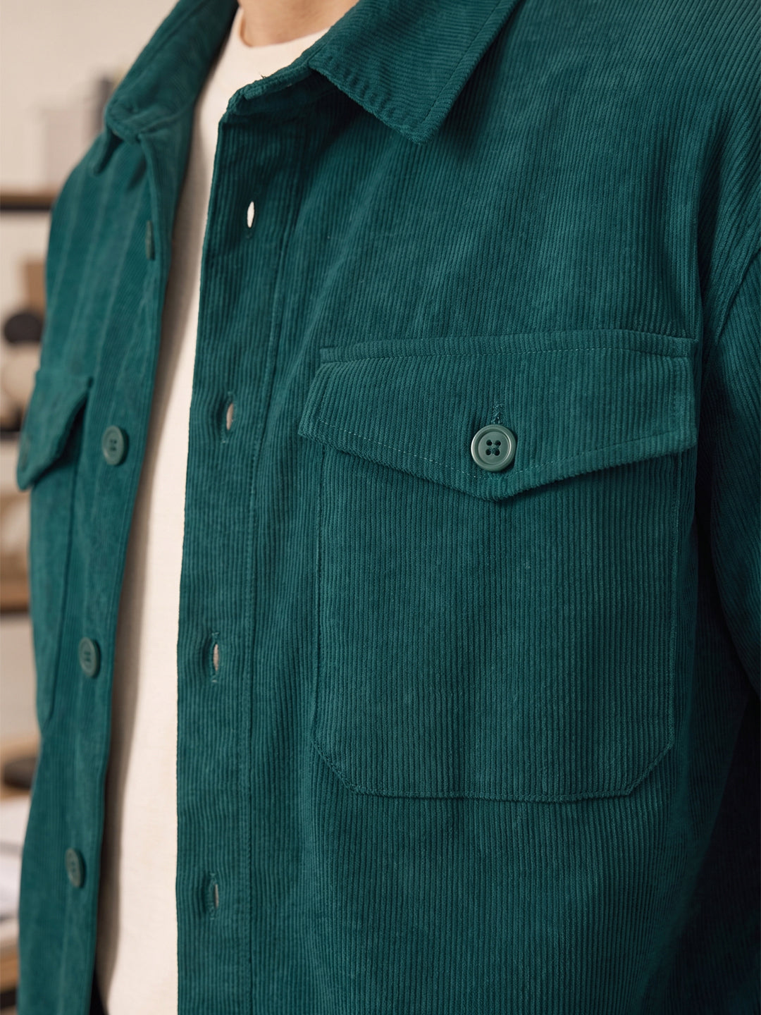 Men’s Relaxed Fit Corduroy Jacket