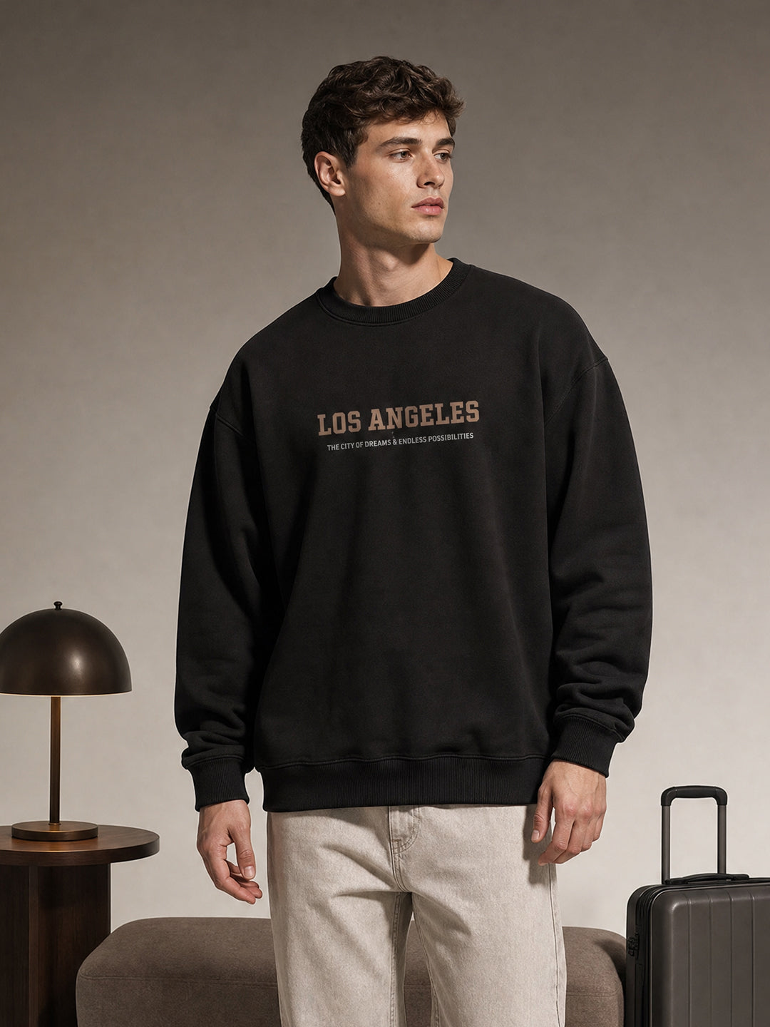 Los Angeles Oversized  Sweatshirt