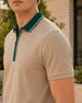 Zipper Collar Polo T-Shirt