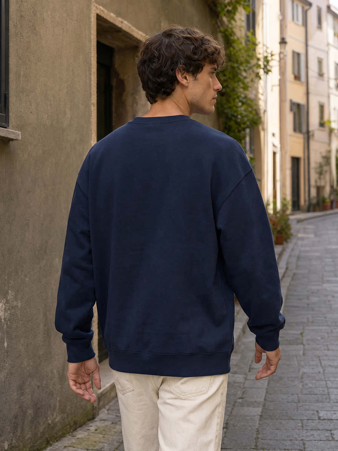 Temple Of Peace Oversized  Sweatshirt