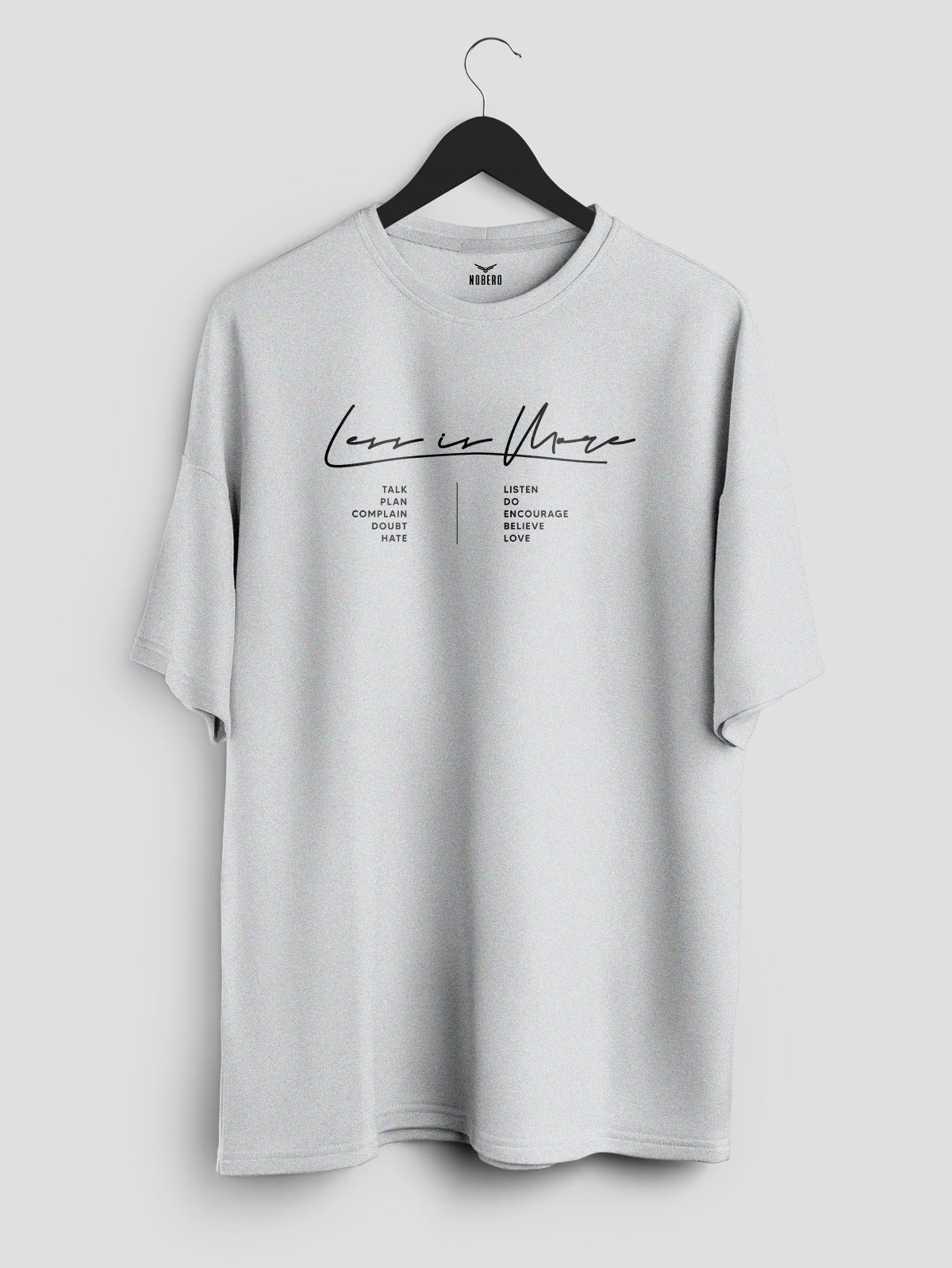 Less is More V2 Oversized T-Shirt