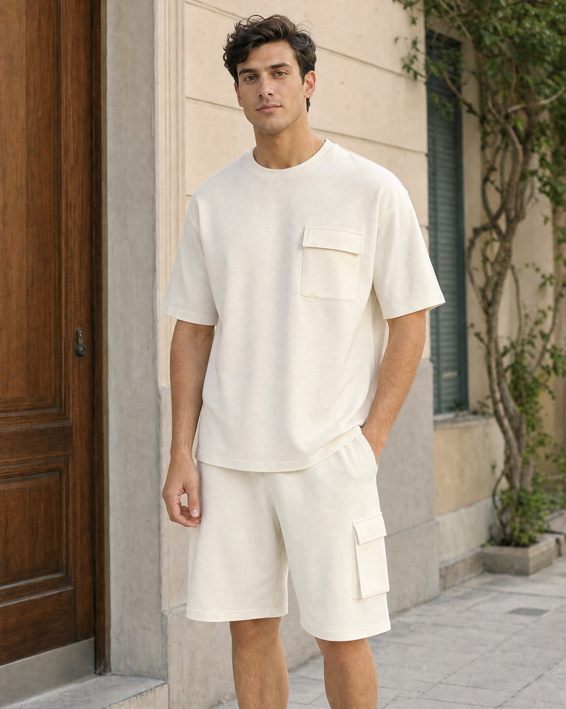 Oversized Klaeinn Cargo Pocket Co-ord Set
