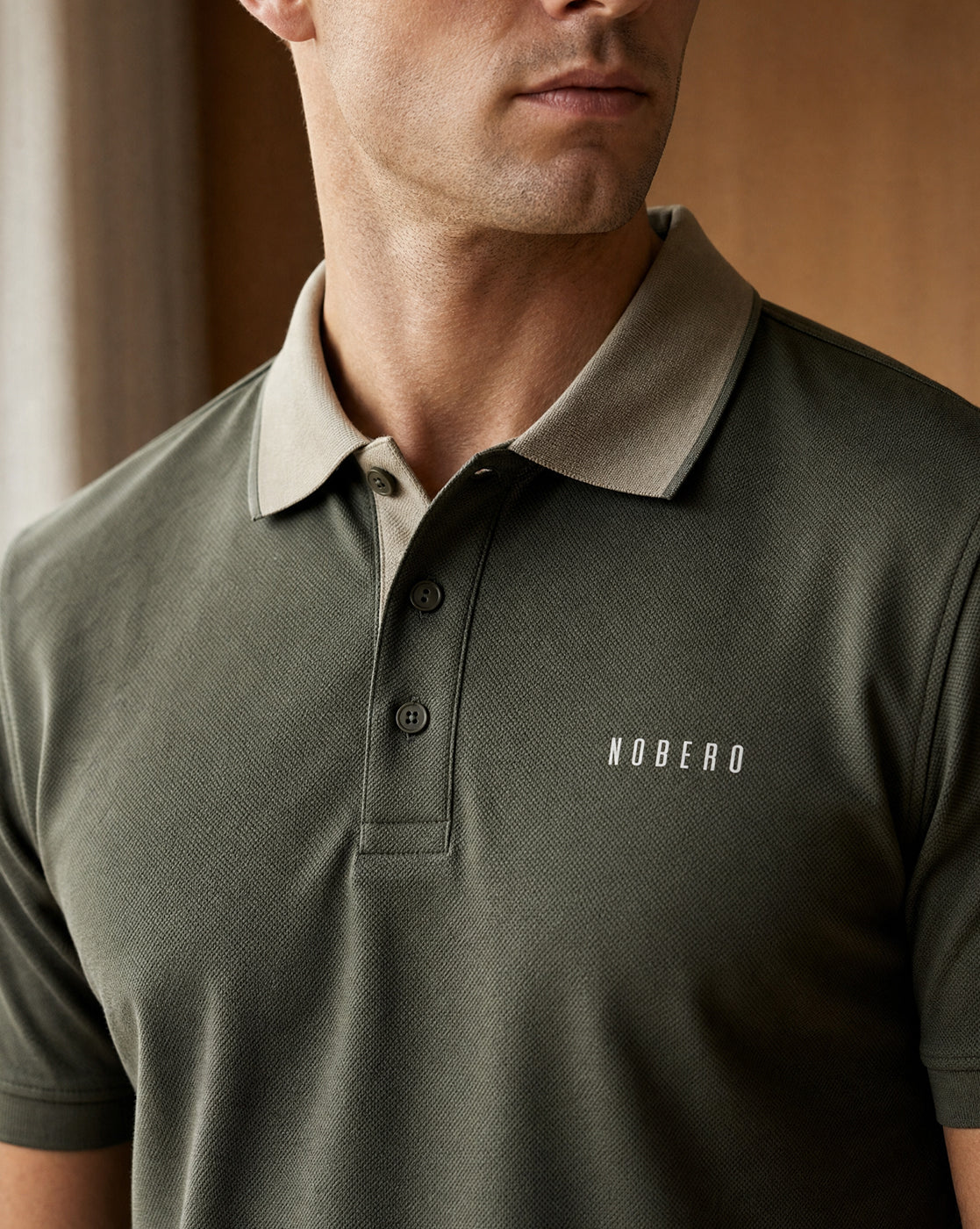 Contrast Edge Polo T-Shirt