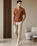 Urban Textured Polo T-Shirt