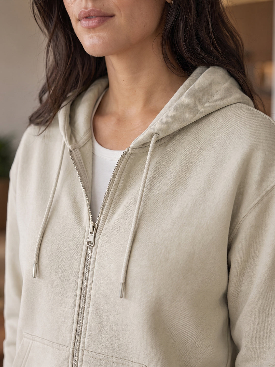 Women’s Regular Fit Zip-Up Hoodie