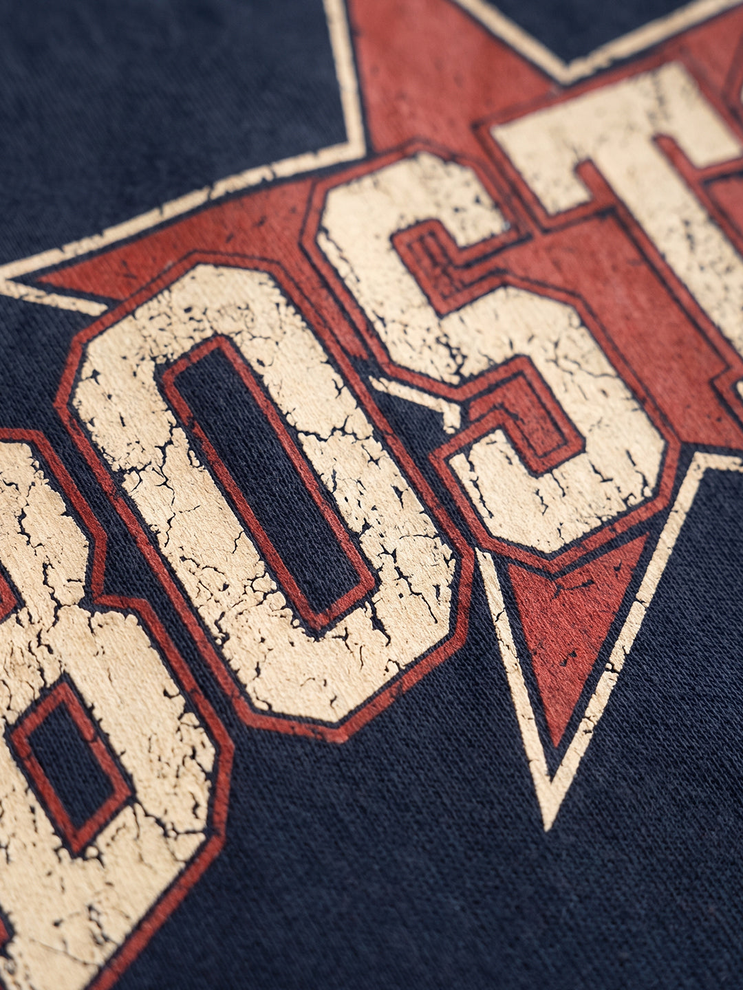 Boston With Star Oversized Sweatshirt