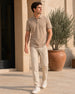 Contrast Tipped Polo T-Shirt