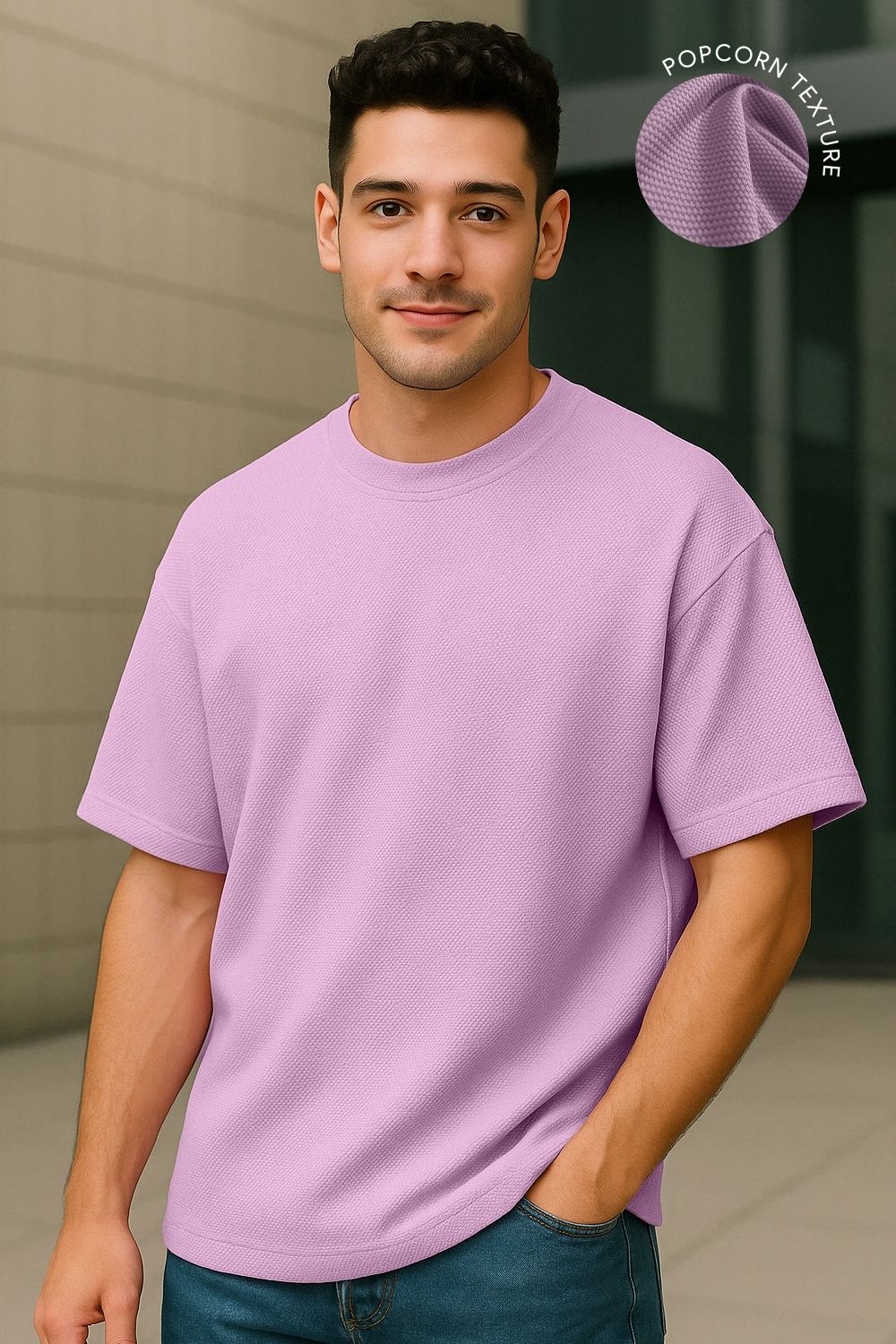 Popcorn Textured T-shirt