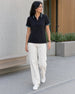 Johnny Collar Women Polo T-shirt