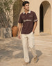 Santorini Oversized Polo T-Shirt