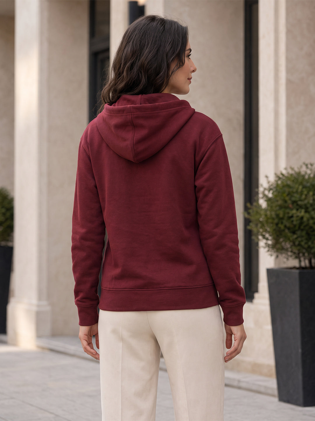 Women’s Regular Fit Zip-Up Hoodie