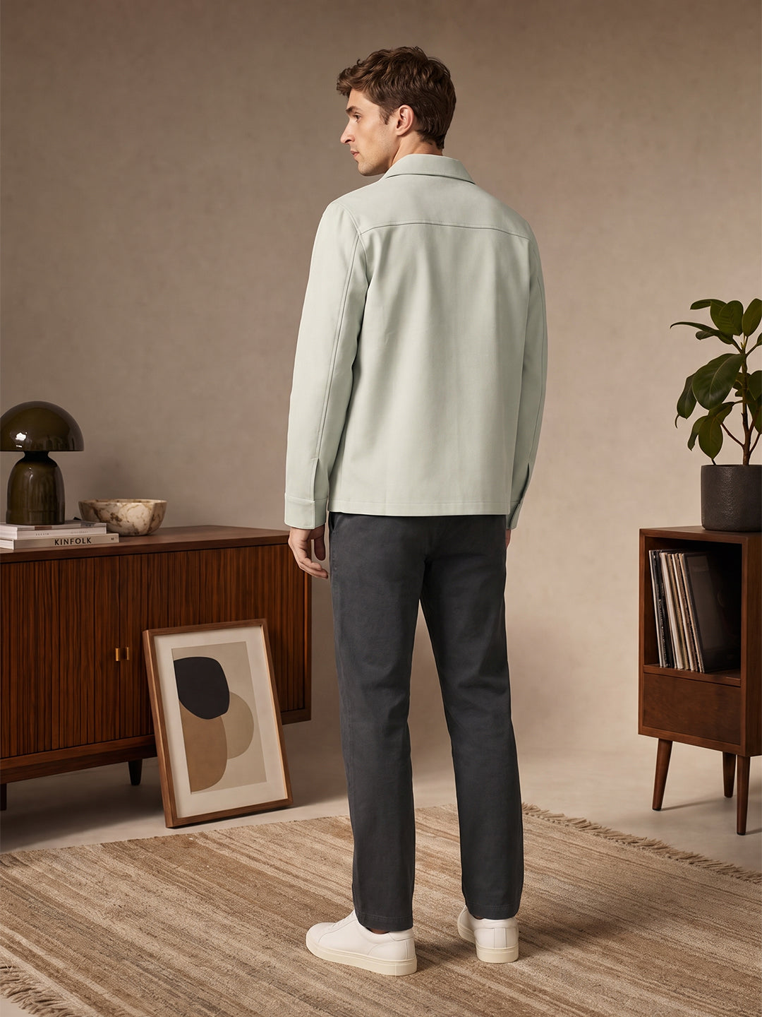 Cotton Twill Utility Jacket