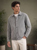 Men’s Regular Fit Knitted Suede Shacket