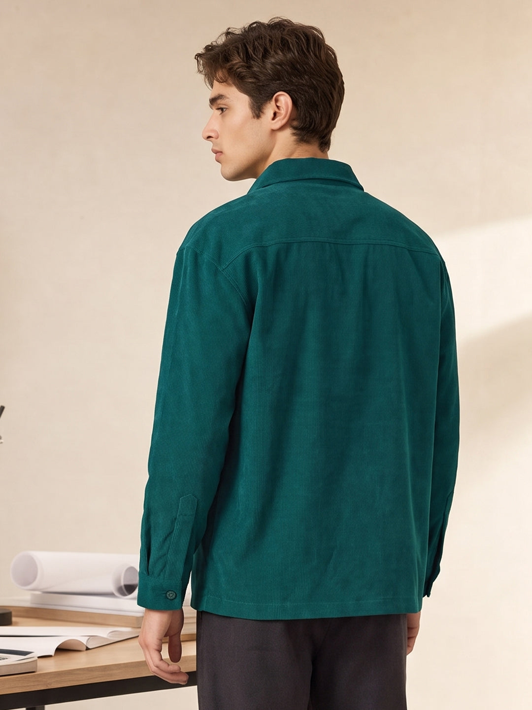Men’s Relaxed Fit Corduroy Jacket