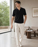 Urban Textured Polo T-Shirt