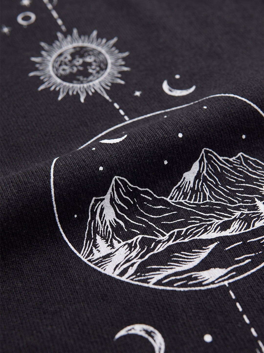 Lunar Echo Oversized  Sweatshirt