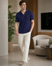 Urban Textured Polo T-Shirt