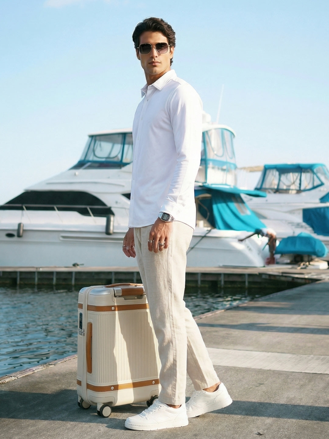 Full Sleeves Knitted Shirt