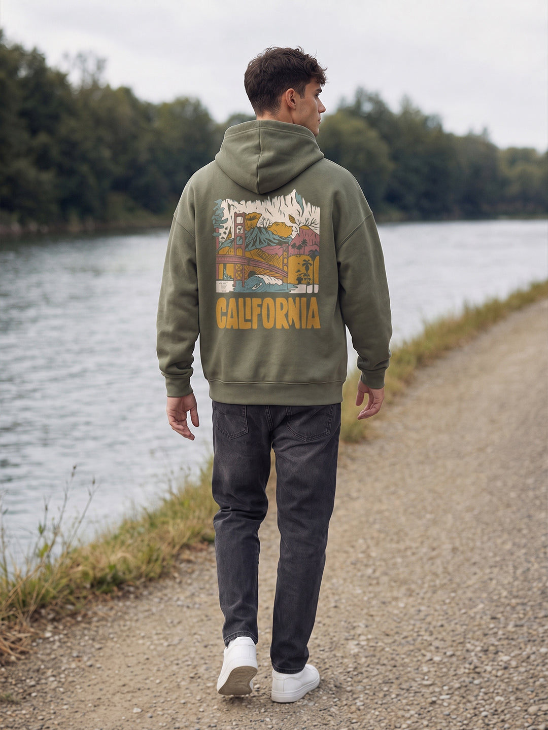 California Oversized Hoodie