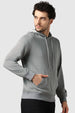Cranberry Juice Checked Quilted Hoodie
