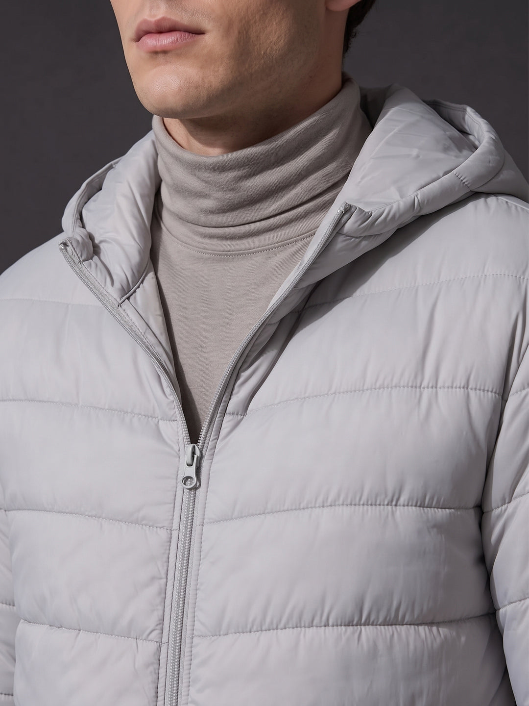 Men’s Hooded Quilted Puffer Jacket