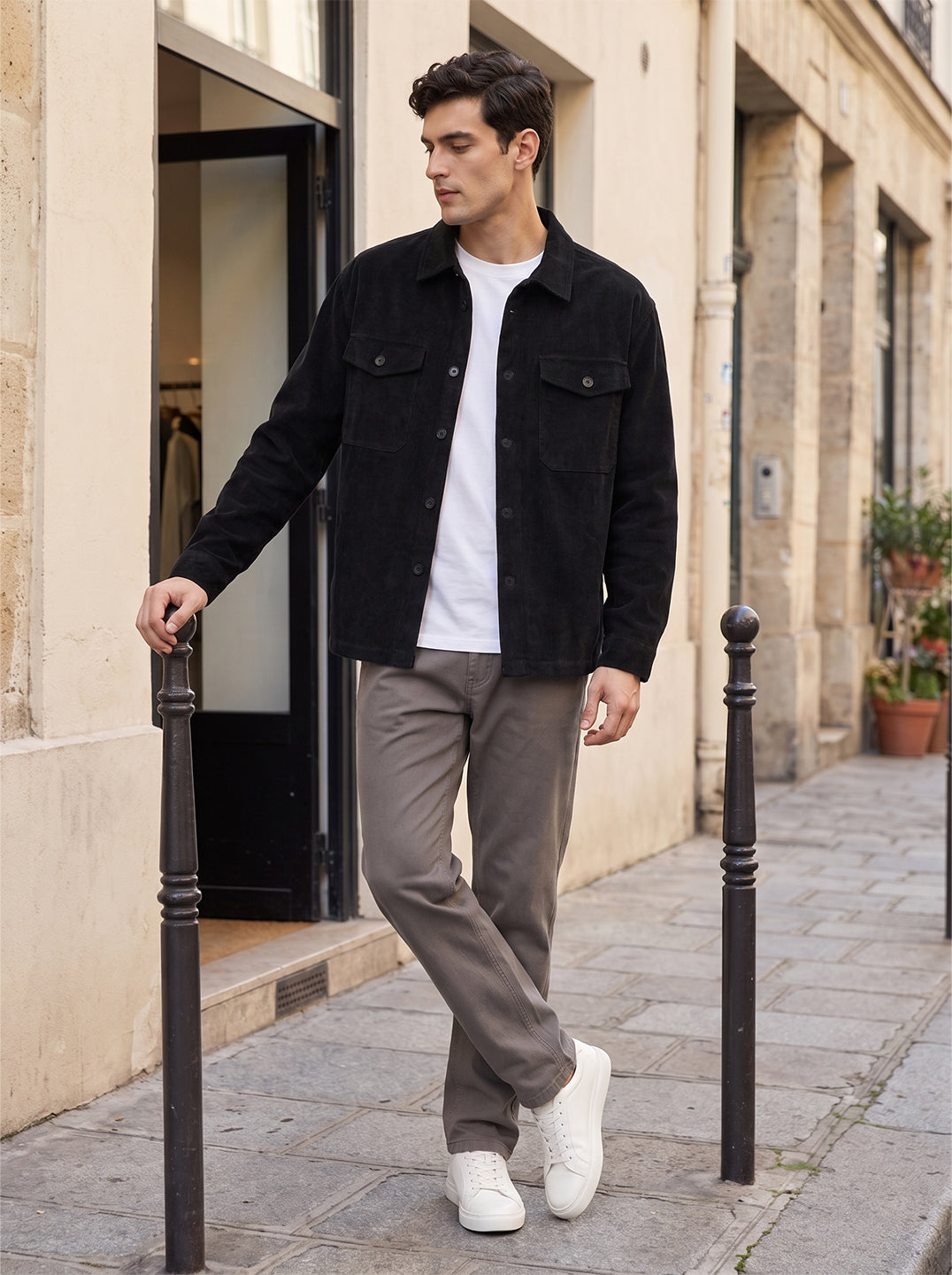 Men’s Relaxed Fit Corduroy Jacket