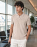 Drop Needle Textured Polo T-Shirt