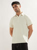 Matrix Poly Textured Polo T-Shirt