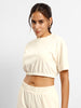 Oversized  Cropped Cargo Co-ord