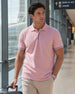 Contrast Tipped Polo T-Shirt