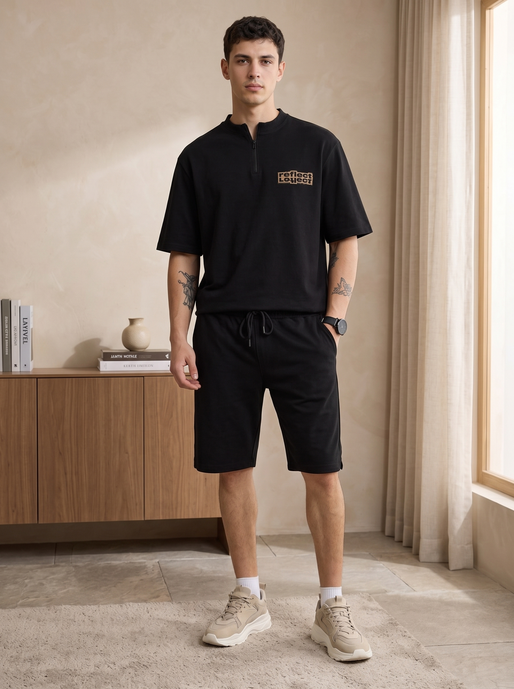 Oversized Zip-up Co-ord Set