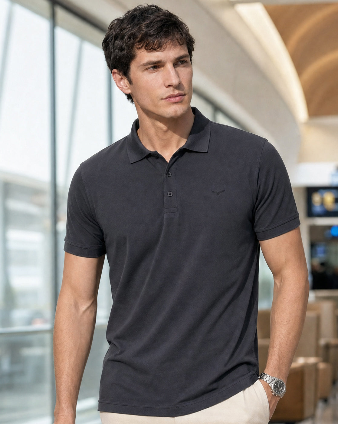 Mercerized Supima Cotton Polo T-Shirt