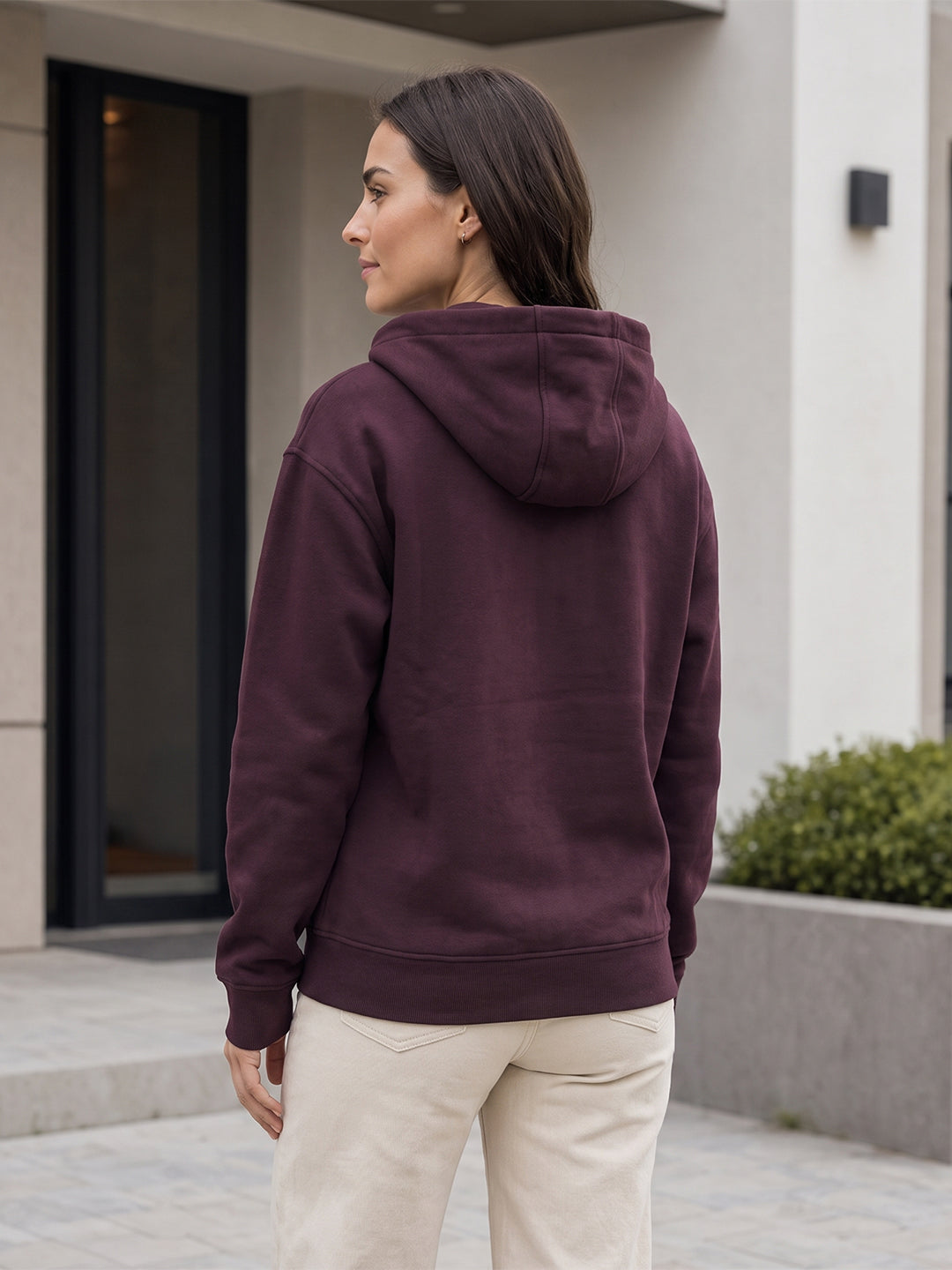 Women’s Regular Fit Zip-Up Hoodie