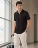 Nobero Rib Textured Polo