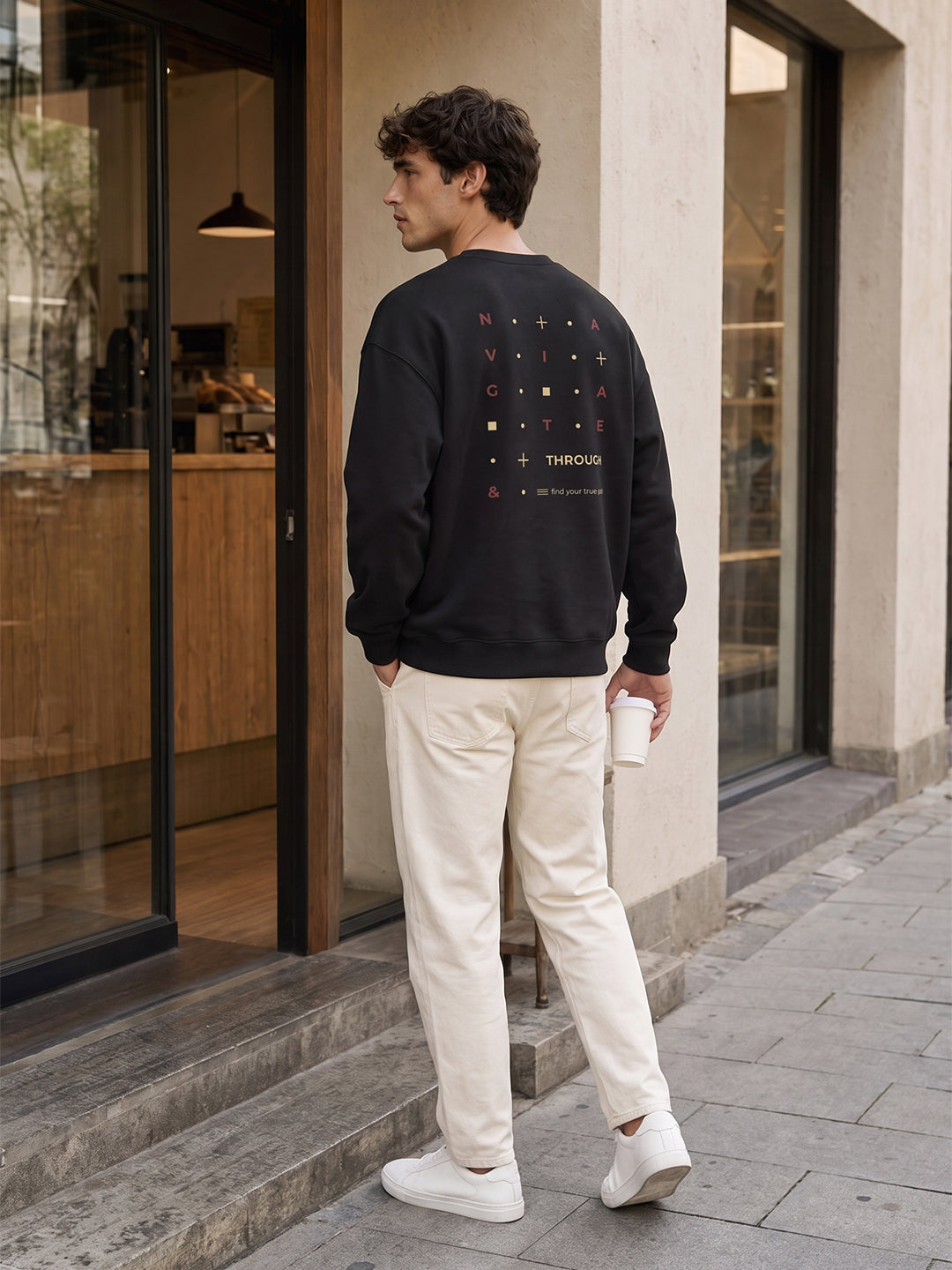 Navigate Oversized  Sweatshirt