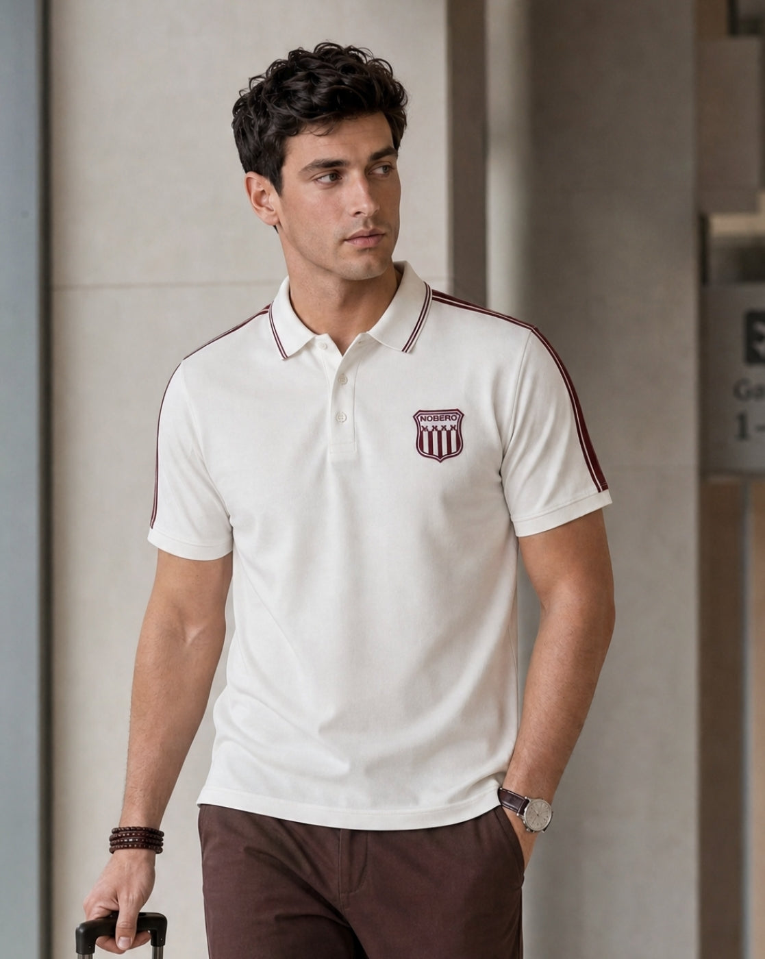 Varsity Crest Polo T-Shirt