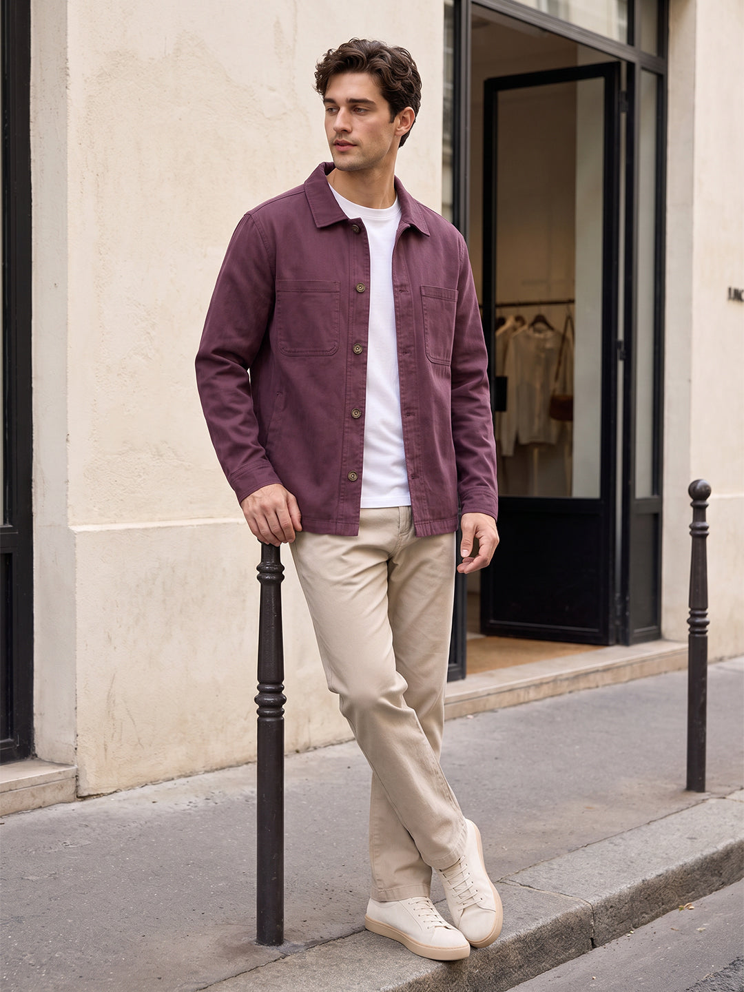 Relaxed Fit Outerwear Shacket