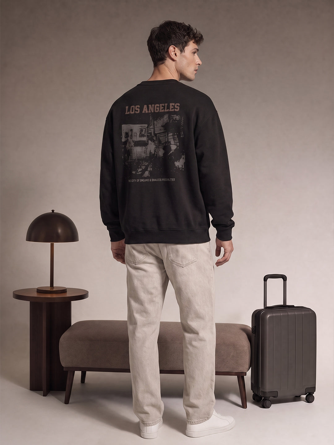 Los Angeles Oversized  Sweatshirt