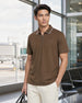 Zip Collar Polo T-Shirt