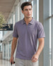 Zip Collar Polo T-Shirt