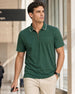 Zip Collar Polo T-Shirt