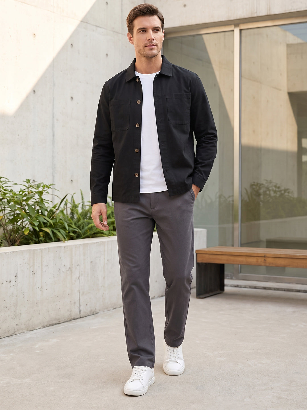 Relaxed Fit Outerwear Shacket