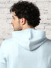 Ice Melt Zigzag Quilted Hoodie