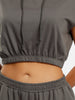 Hooded Cropped Top Quinn