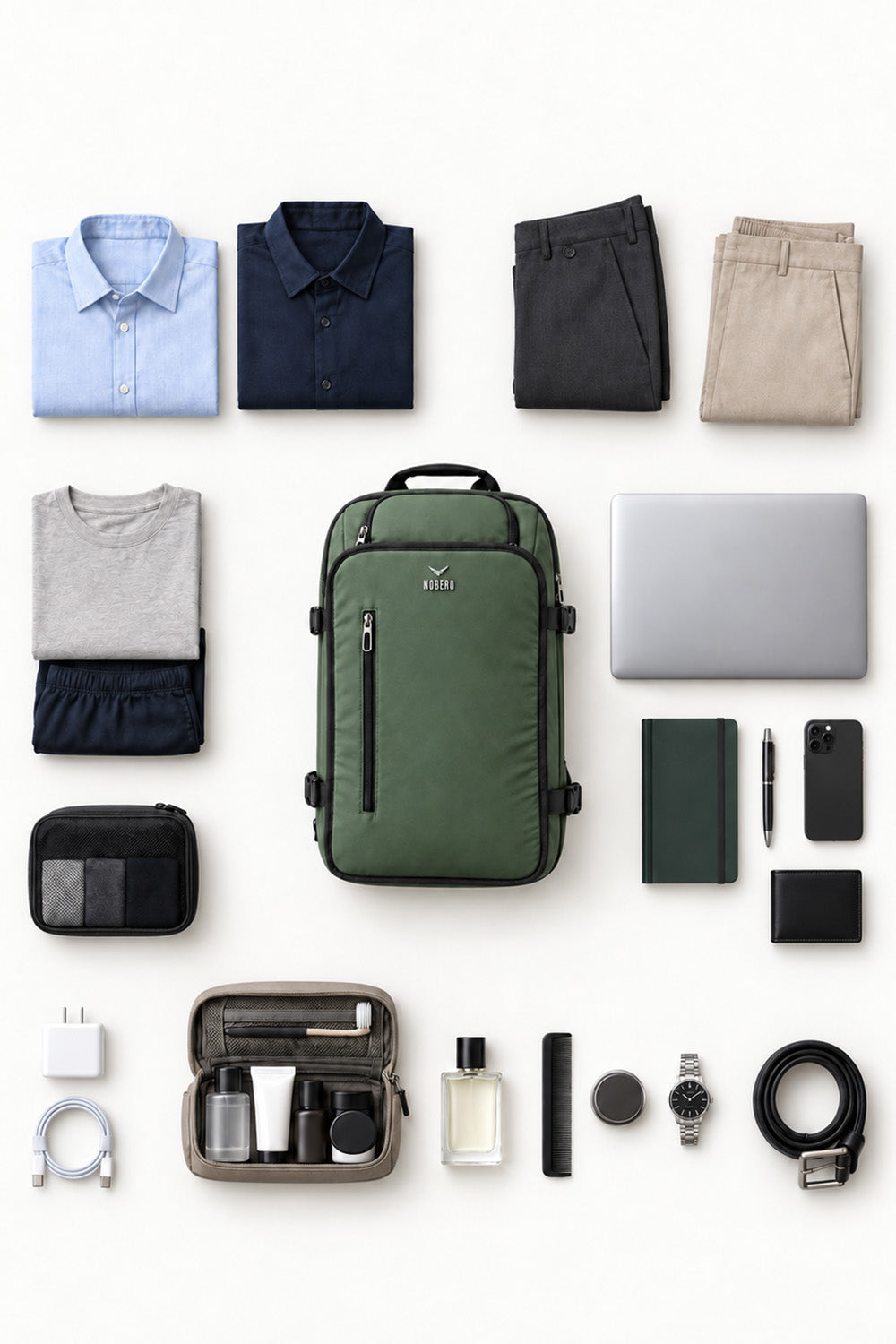 Nobero Vacuum Compression Travel Backpack