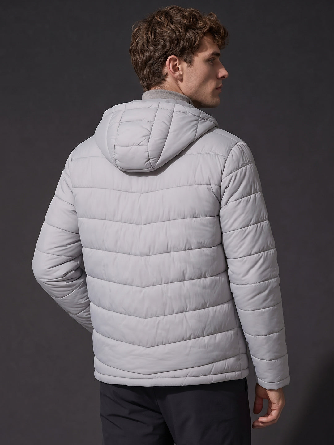 Men’s Hooded Quilted Puffer Jacket