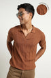 Urban Textured Polo T-Shirt